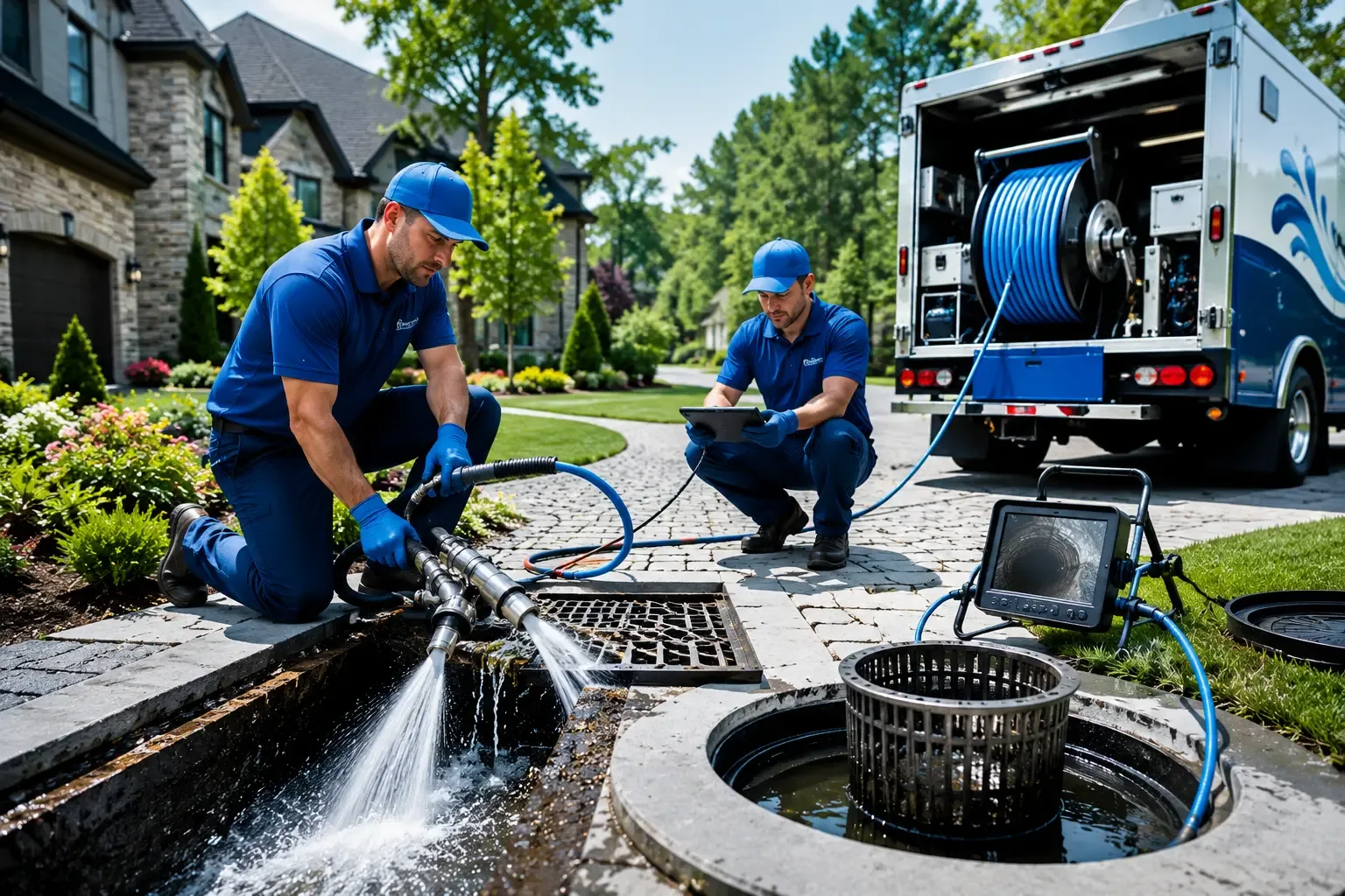 Local outdoor drain cleaning professionals in Ravenna, MI