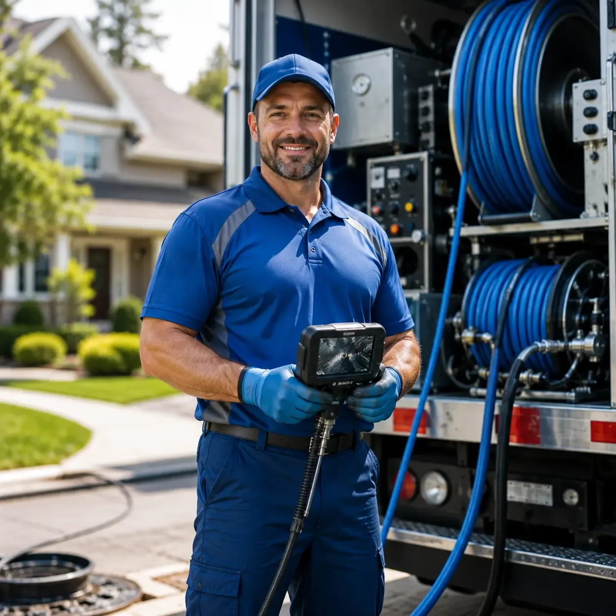 Local outdoor drain cleaning specialists in Ravenna, MI